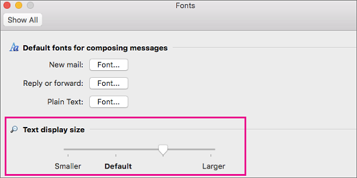change the default setting for email app in mac